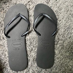 Havaiana Black Flip Flops